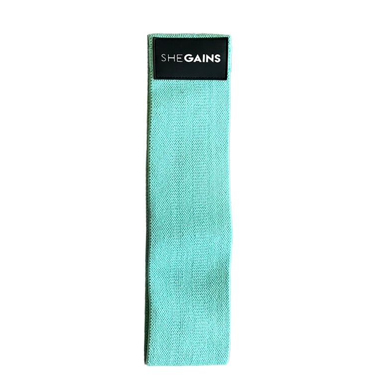 teal resistance bands *light*
